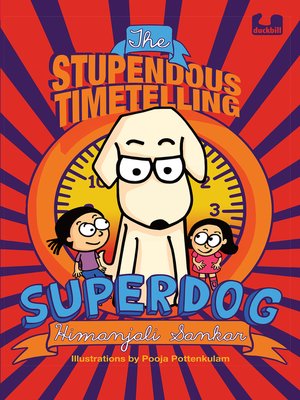 cover image of The Stupendous Timetelling Superdog